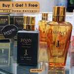 Citrus Perfume Set for Men Women 24Hr Sweat Resistant Black
