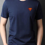 Premium Cotton Jersey T-Shirts Pack of 3 Navy White Black