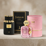 Janan Gold Edition Perfume Set 200ml 2 Pcs Multicolor
