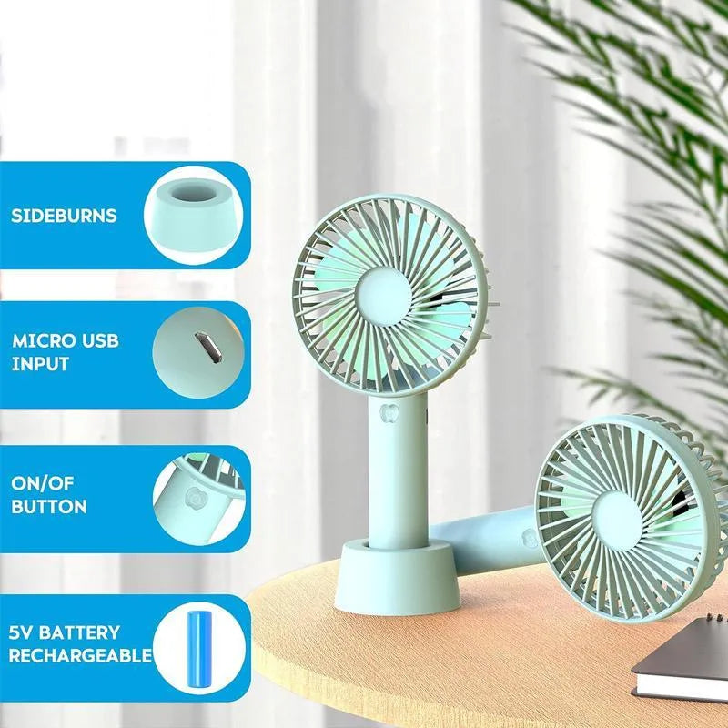 Portable Neck Fan for Hot Weather Cooling